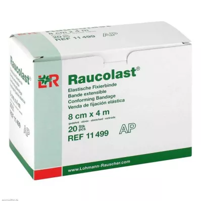 Επίδεσμοι Elafix Raucolast 8cm, 20 τεμ
