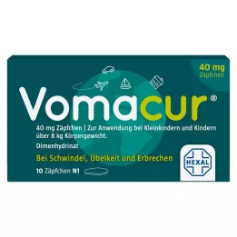 VOMACUR 40 υπόθετα, 10 τεμάχια