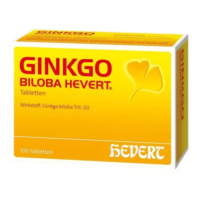 GINKGO BILOBA HEVERT Δισκία, 100 τεμάχια