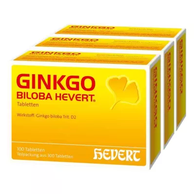 GINKGO BILOBA HEVERT Δισκία, 300 τεμάχια