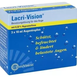 LACRI-VISION Οφθαλμικές σταγόνες, 3X10 ml