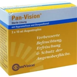 PAN-VISION Οφθαλμικές σταγόνες, 3X10 ml