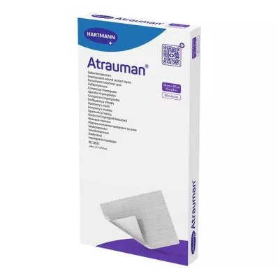 ATRAUMAN Αποστειρωμένες κομπρέσες 10x20 cm, 30 τεμάχια