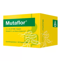 MUTAFLOR Σκληρές κάψουλες ανθεκτικές στη γαστρορραγία, 100 τεμάχια