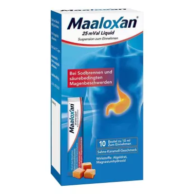 MAALOXAN Υγρό 25 mVal, 10X10 ml