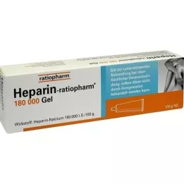 HEPARIN-RATIOPHARM 180.000 I.U. τζελ, 100 g