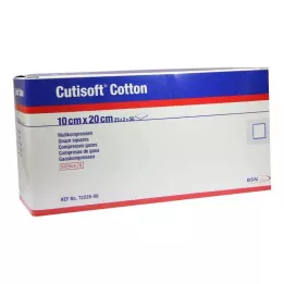 CUTISOFT Βαμβάκι Compr.10x20 cm ster.8 φορές, 25X2 τεμ