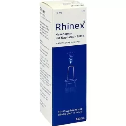 RHINEX Ρινικό σπρέι + ναφαζολίνη 0,05, 10 ml