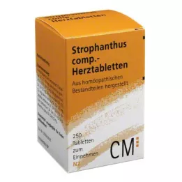 STROPHANTHUS COMP.Ταμπλέτες καρδιάς, 250 τεμάχια