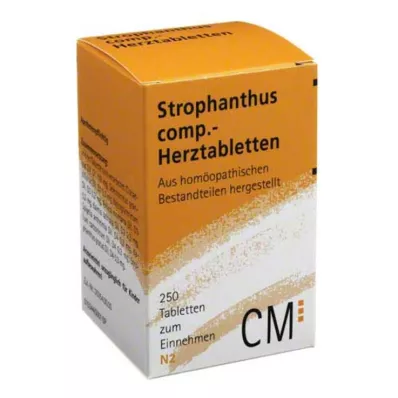 STROPHANTHUS COMP.Ταμπλέτες καρδιάς, 250 τεμάχια