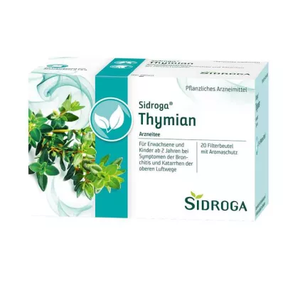 SIDROGA Σακουλάκι φίλτρου τσαγιού θυμαριού, 20X1.6 g SIDROGA Σακουλάκι φίλτρου τσαγιού θυμαριού, 20X1.6 g