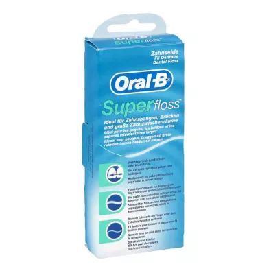 ORAL-B Οδοντικό νήμα Superfloss, 1 τεμάχιο