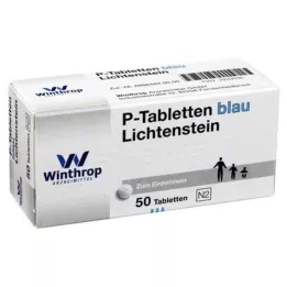 P TABLETTEN μπλε με βήμα 8 mm, 50 τεμ