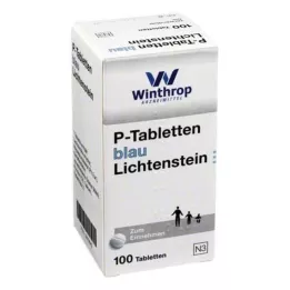 P TABLETTEN μπλε με βήμα 8 mm, 100 τεμάχια