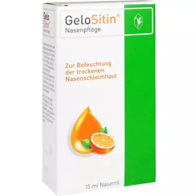 GELOSITIN Σπρέι περιποίησης μύτης, 15 ml