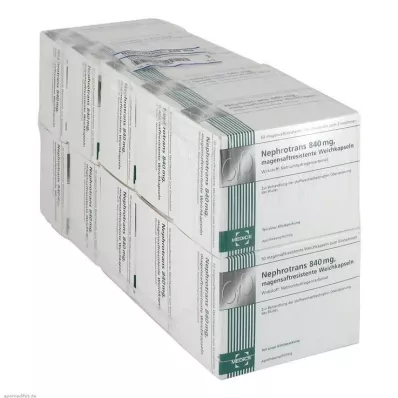 NEPHROTRANS 840 mg κάψουλες με εντερική επικάλυψη, 500 τεμάχια