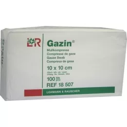 GAZIN Γάζες 10x10 cm μη αποστειρωμένες 12x op, 100 τεμάχια