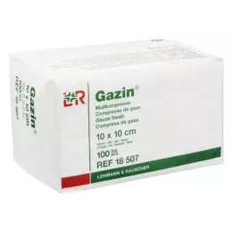 GAZIN Γάζες 10x10 cm μη αποστειρωμένες 12x op, 100 τεμάχια