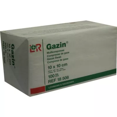 GAZIN Γάζα 10x10 cm μη αποστειρωμένη 16x op, 100 τεμάχια