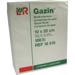 GAZIN Γάζες 10x20 cm μη αποστειρωμένες 12x op, 100 τεμάχια