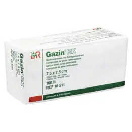GAZIN Γάζες 7,5x7,5 cm μη αποστειρωμένες 12x RK, 100 τεμ