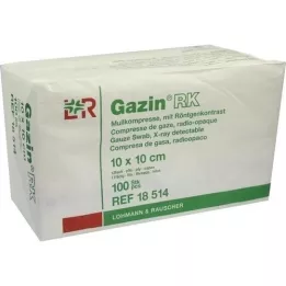 GAZIN Γάζες 10x10 cm μη αποστειρωμένες 12x RK, 100 τεμ