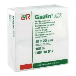 GAZIN Γάζες 10x20 cm μη αποστειρωμένες 12x RK, 100 τεμ