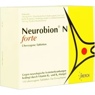 NEUROBION Επικαλυμμένα δισκία N forte, 100 τεμάχια