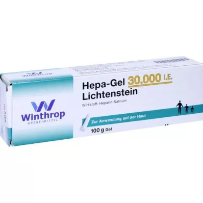 HEPA GEL 30,000 I.U. Lichtenstein, 100 g