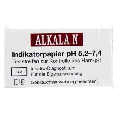ALKALA N Χαρτί δείκτη pH, 1 τεμάχιο ALKALA N Χαρτί δείκτη pH, 1 τεμάχιο