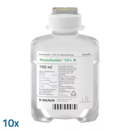OSMOFUNDIN 15% N Ecoflac Pl. διάλυμα έγχυσης, 10X100 ml