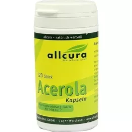 ACEROLA KAPSELN φυσική βιταμίνη C, 120 τεμάχια