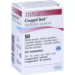 COAGUCHEK Softclix Lancet, 50 τεμάχια