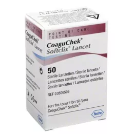 COAGUCHEK Softclix Lancet, 50 τεμάχια