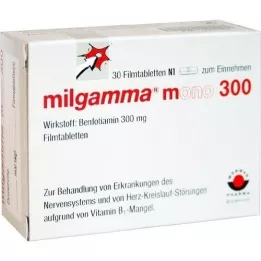 MILGAMMA mono 300 επικαλυμμένα με λεπτό υμένιο δισκία, 30 τεμάχια