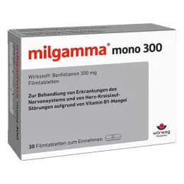 MILGAMMA mono 300 επικαλυμμένα με λεπτό υμένιο δισκία, 30 τεμάχια