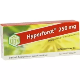 HYPERFORAT επικαλυμμένα με λεπτό υμένιο δισκία 250 mg, 30 τεμάχια
