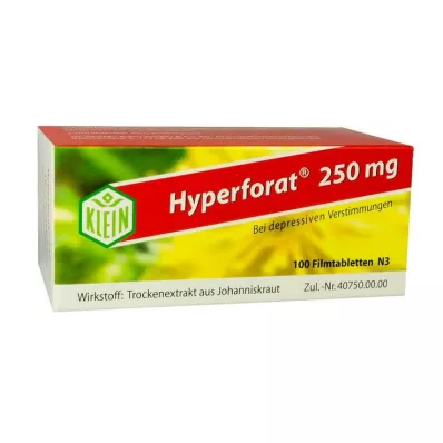 Hyperforate 250 mg επικαλυμμένα με λεπτό υμένιο δισκία, 100 τεμ Hyperforate 250 mg επικαλυμμένα με λεπτό υμένιο δισκία, 100 τεμ
