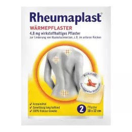 RHEUMAPLAST Έμπλαστρο 4,8 mg που περιέχει δραστική ουσία, 2 τεμάχια