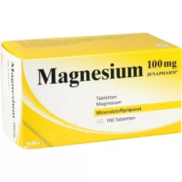 MAGNESIUM 100 mg δισκία Jenapharm, 100 τεμάχια