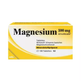 MAGNESIUM 100 mg δισκία Jenapharm, 100 τεμάχια
