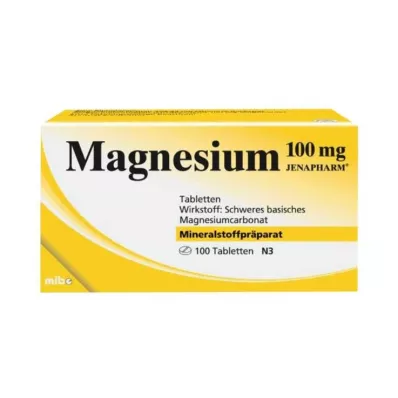 MAGNESIUM 100 mg δισκία Jenapharm, 100 τεμάχια