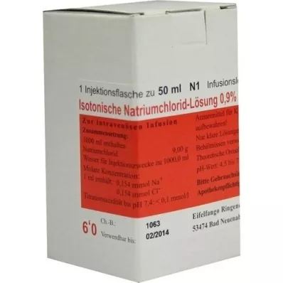 ISOTONISCHE Διάλυμα NaCl 0,9% Eifelfango, 50 ml