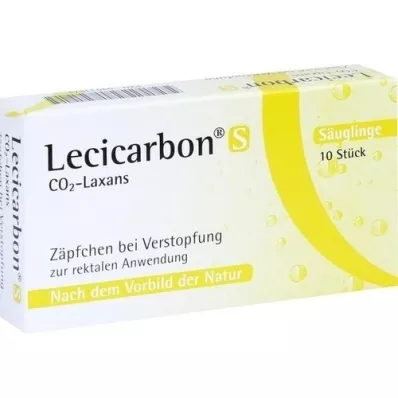 LECICARBON Υπόθετα S CO2 Laxans, 10 τεμάχια