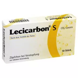 LECICARBON Υπόθετα S CO2 Laxans, 10 τεμάχια