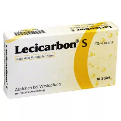 LECICARBON Υπόθετα S CO2 Laxans, 10 τεμάχια