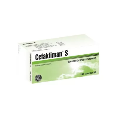 CEFAKLIMAN Δισκία S, 200 τεμάχια