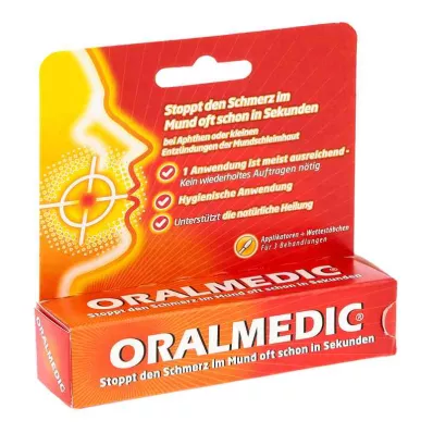 ORALMEDIC Εφαρμογείς, 3 τεμάχια