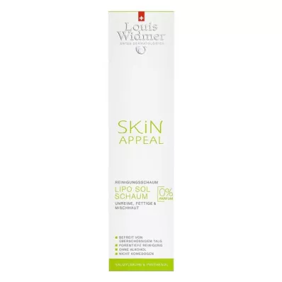 WIDMER Skin Appeal Lipo Sol αφρός χωρίς άρωμα, 150 ml WIDMER Skin Appeal Lipo Sol αφρός χωρίς άρωμα, 150 ml