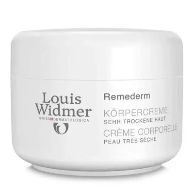 WIDMER Remederm κρέμα σώματος ελαφρώς αρωματισμένη, 250 ml